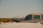 Grand Canyon Railway traveling to the Canyon